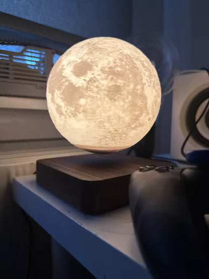 TDJ Kivora™ – Lampe de Lune en Lévitation Magnétique