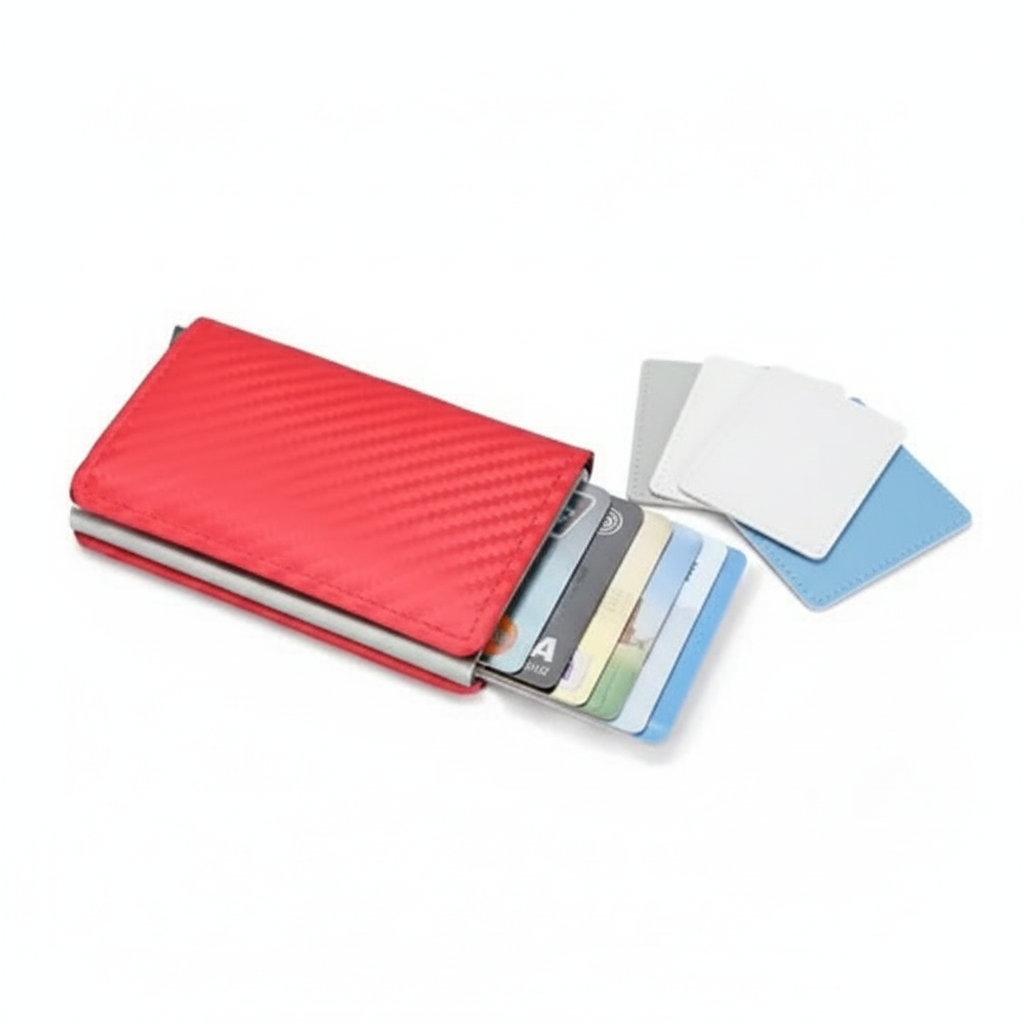 TDJ Kivora™ – Porte‑Cartes Métal RFID Slim