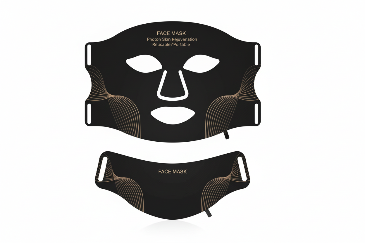 💡 Masque LED Visage 7 Couleurs – Soin Beauté Premium à Domicile