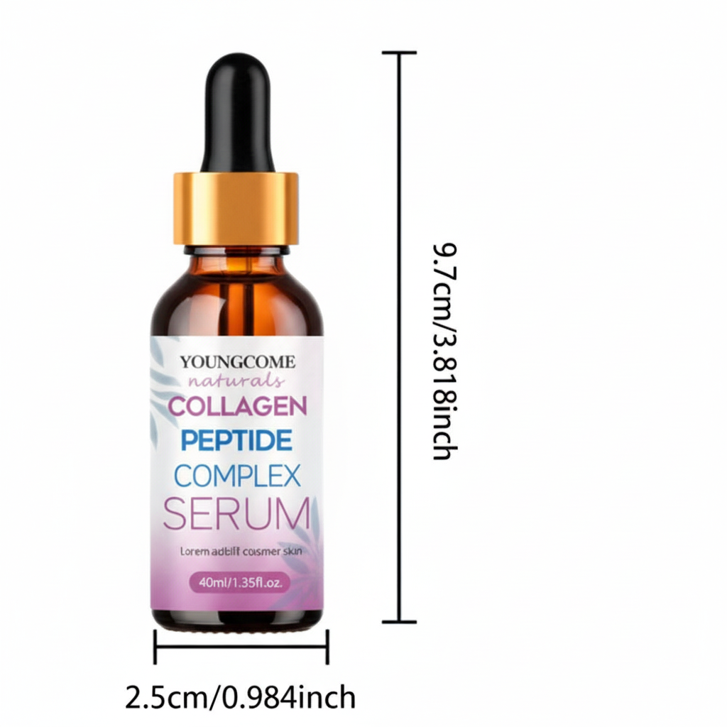 ✨ Sérum Collagène & Peptides – Fermeté • Lissage • Anti‑Âge