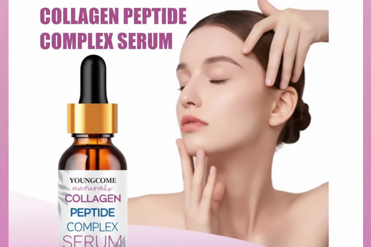 ✨ Sérum Collagène & Peptides – Fermeté • Lissage • Anti‑Âge