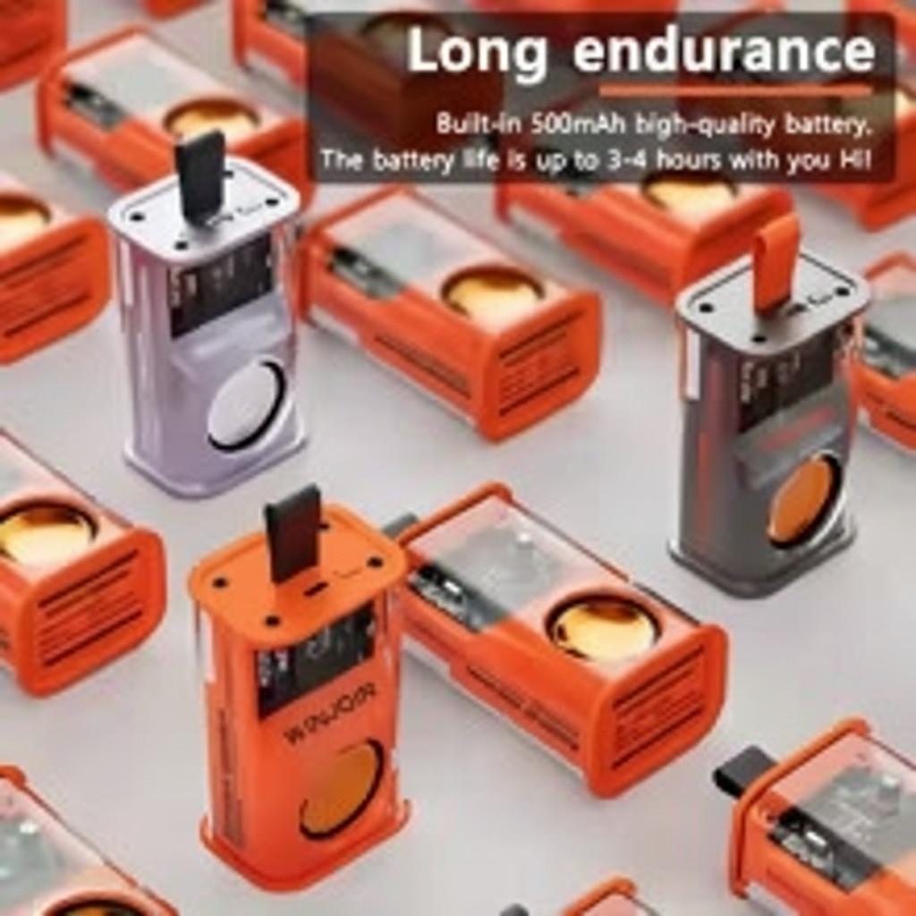 TDJ Kivora™ – Haut-parleur Transparent 3D Mecha