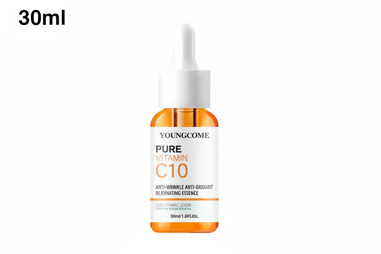 🍊 Sérum Vitamine C & Acide Hyaluronique – Éclat • Hydratation • Teint Uniforme