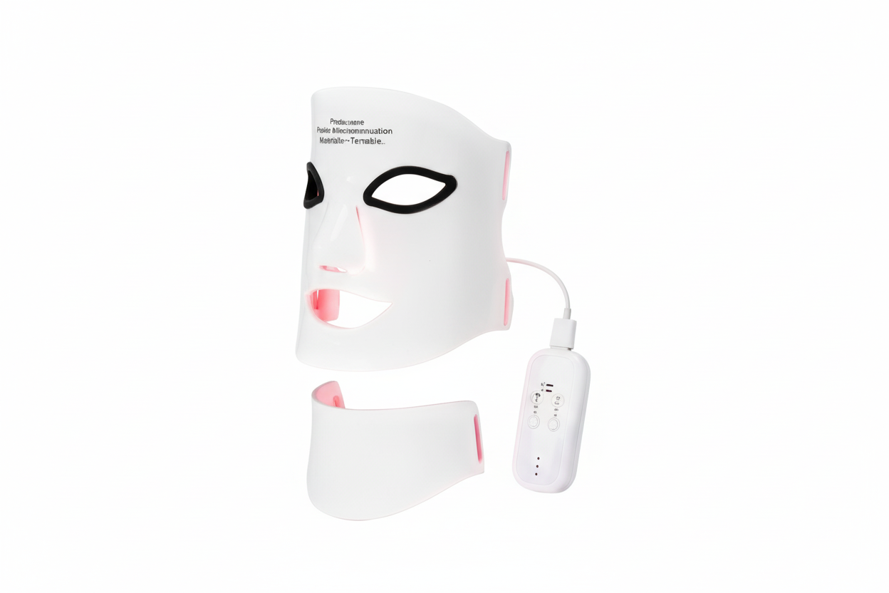 💡 Masque LED Visage 7 Couleurs – Soin Beauté Premium à Domicile