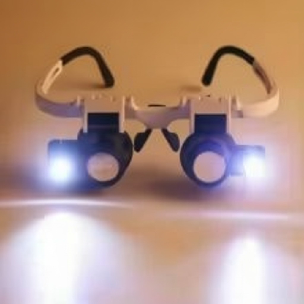 TDJ Kivora™ – Lunettes Loupe LED 8X de Précision