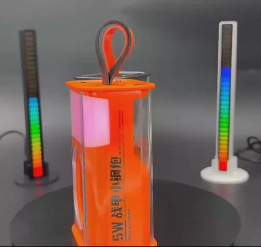 TDJ Kivora™ – Haut-parleur Transparent 3D Mecha